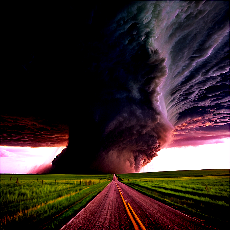 Kansas Tornado Alley Landscape Png Icf PNG Image