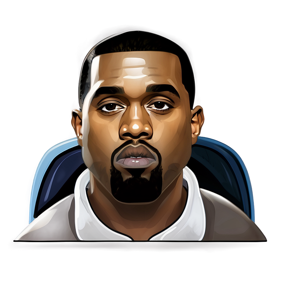 Kanye West Caricature Png 66 PNG Image