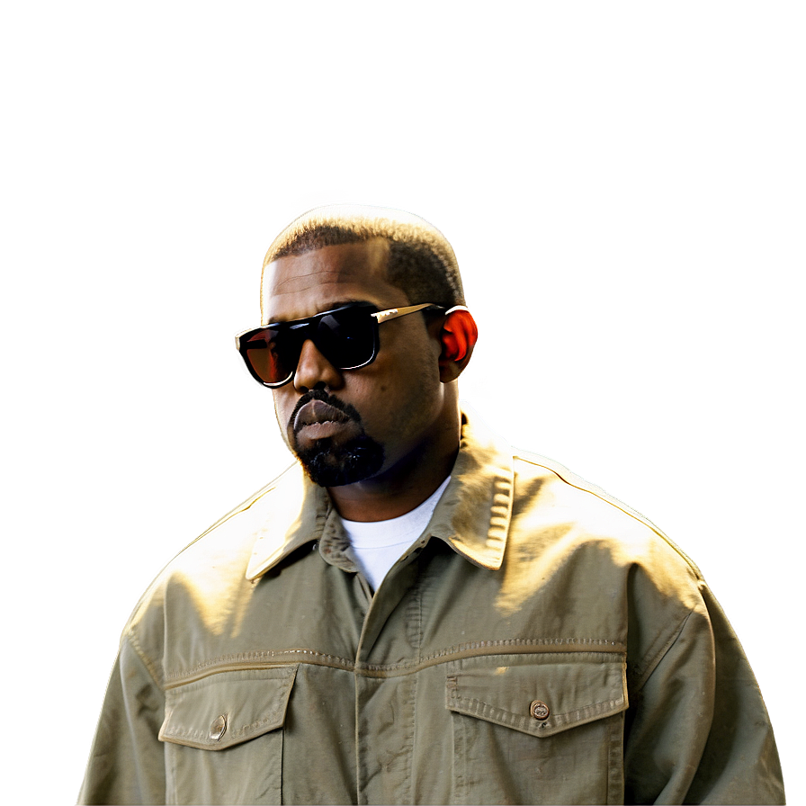 Kanye West In Sunglasses Png Emu28 PNG Image