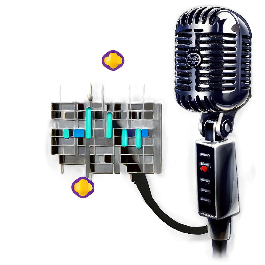 Karaoke Singing Mic Png Bwx52 PNG Image