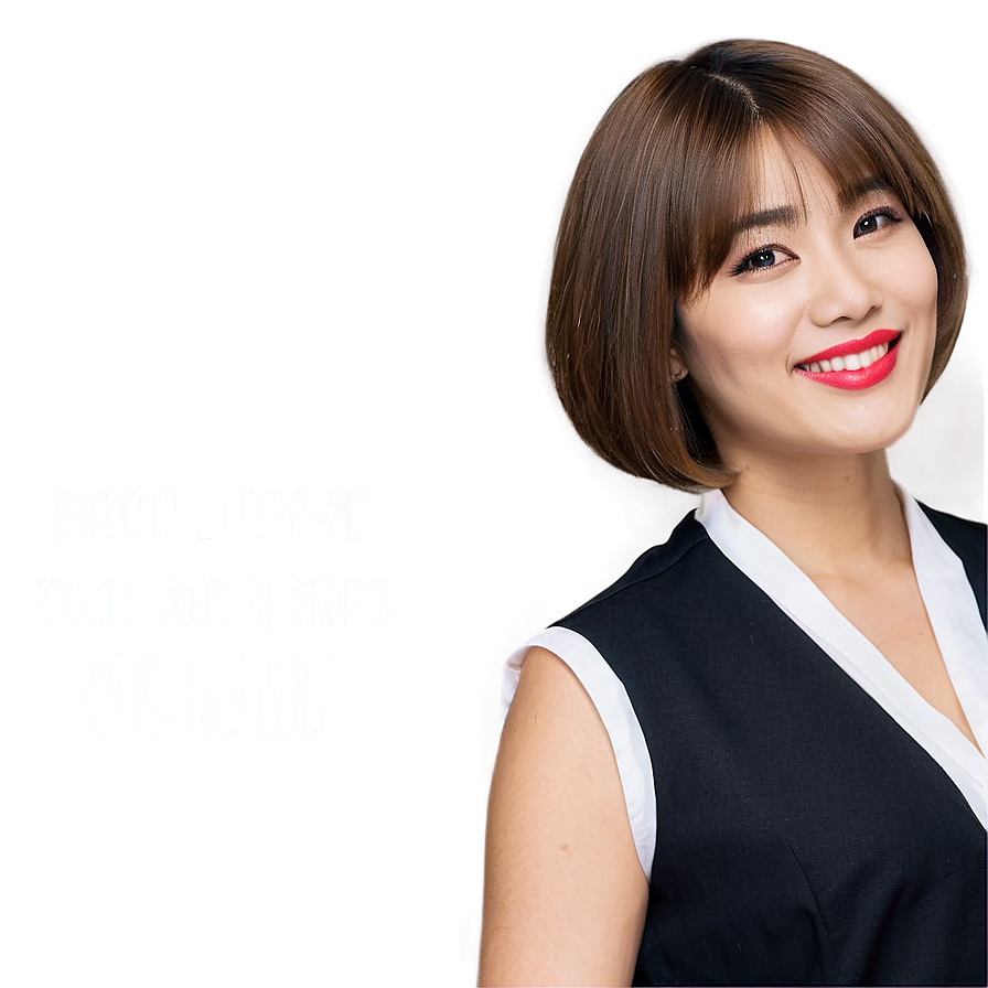 Karen Haircut For Business Women Png Jdh PNG Image