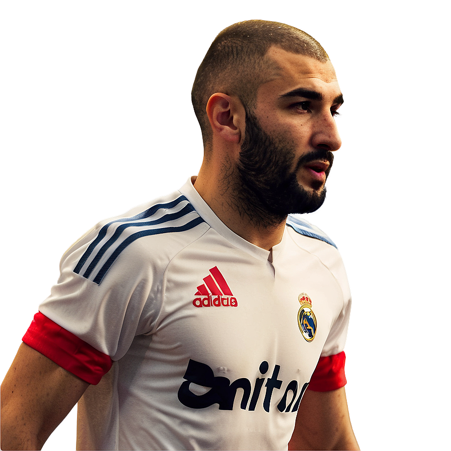 Karim Benzema Headshot Png Emn66 PNG Image