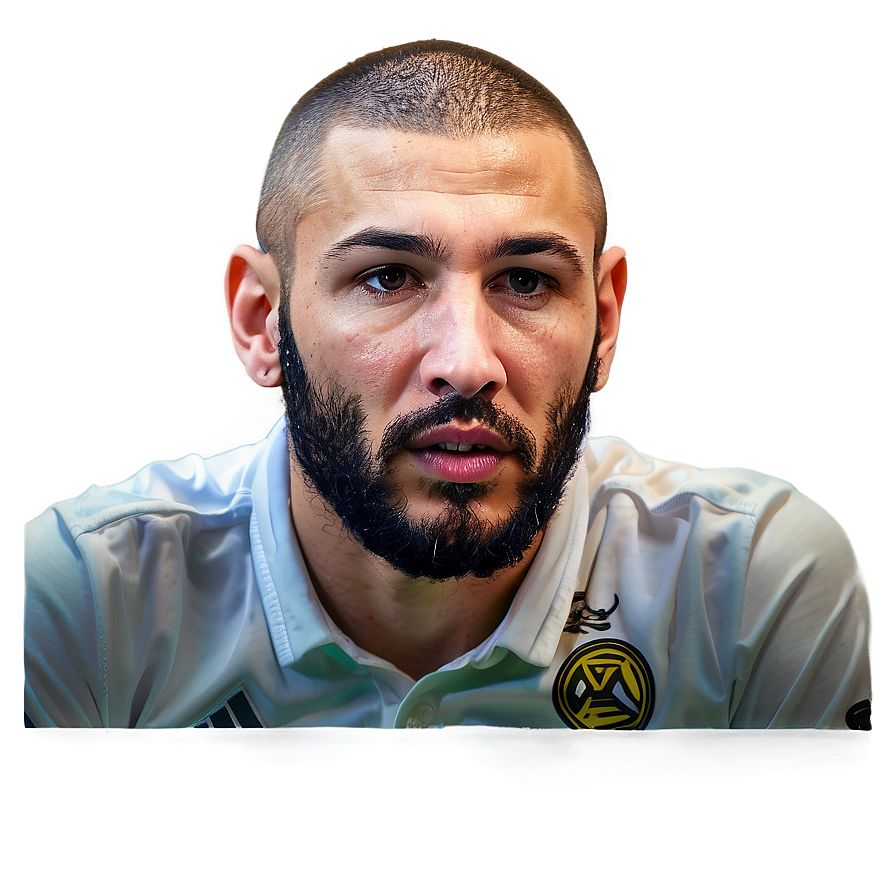 Karim Benzema Press Conference Png Rrf44 PNG Image