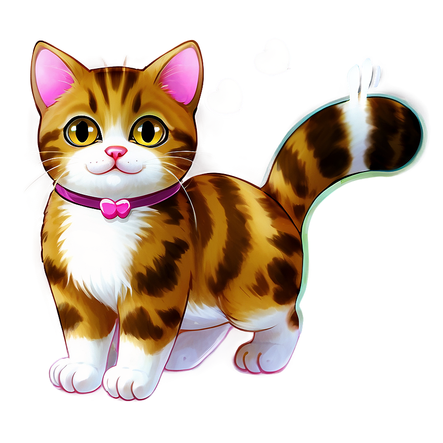 Kawaii Cat A PNG Image