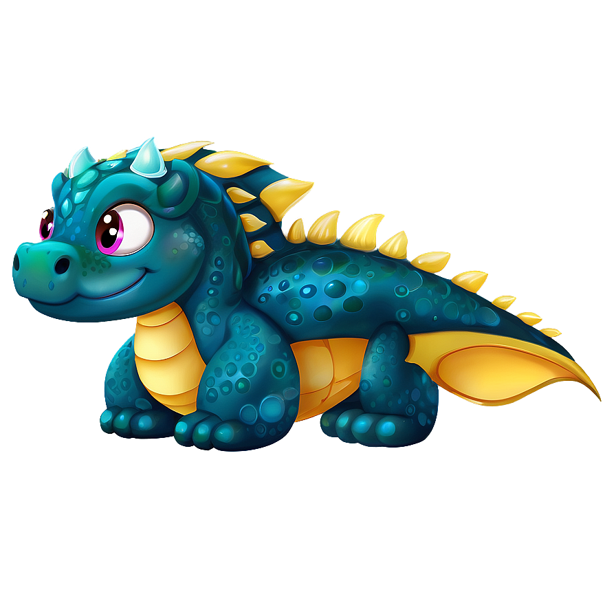 Kawaii Dragon Fantasy Png Jic PNG Image