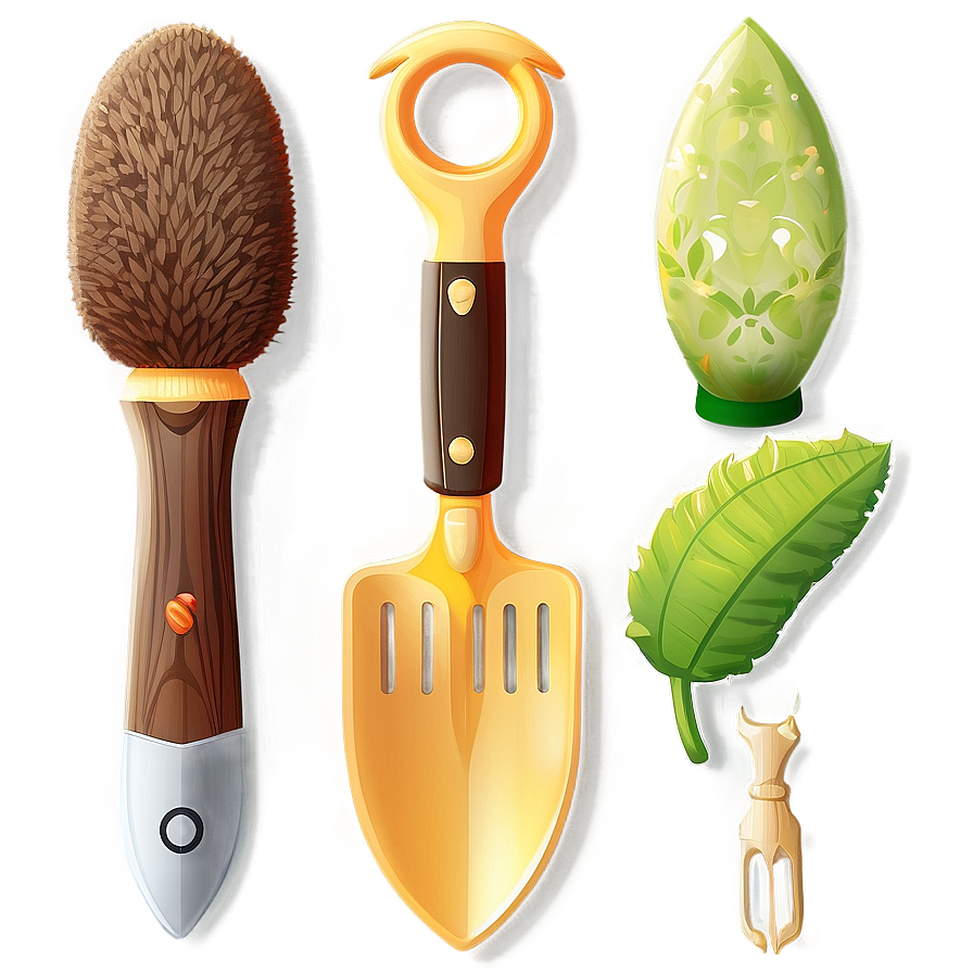 Kawaii Gardening Tools Png 05062024 PNG Image