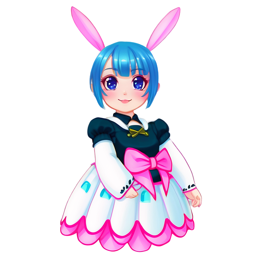 Kawaii Magical Girl Png Hvy PNG Image