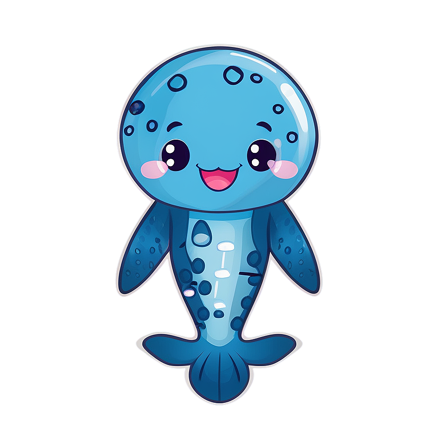 Kawaii Sea Creatures Png Mpi30 PNG Image