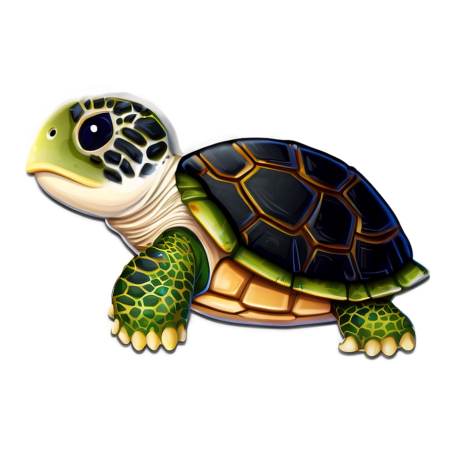 Kawaii Turtle Sticker Png 70 PNG Image