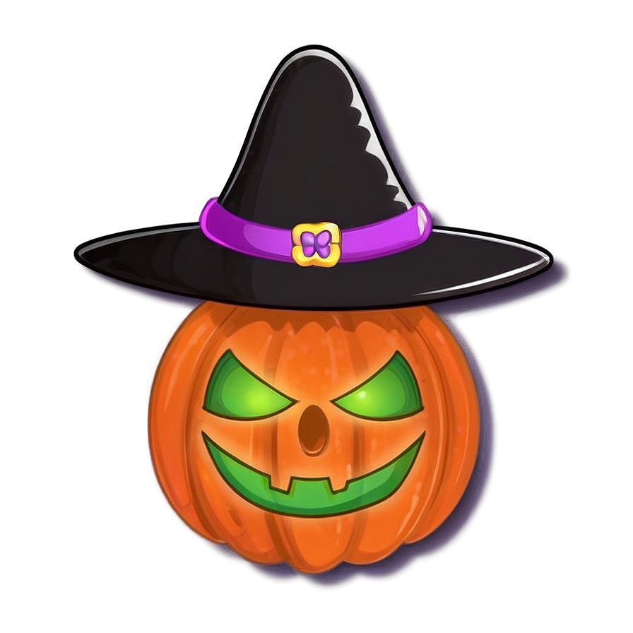 Kawaii Witch Halloween Png Gyi PNG Image