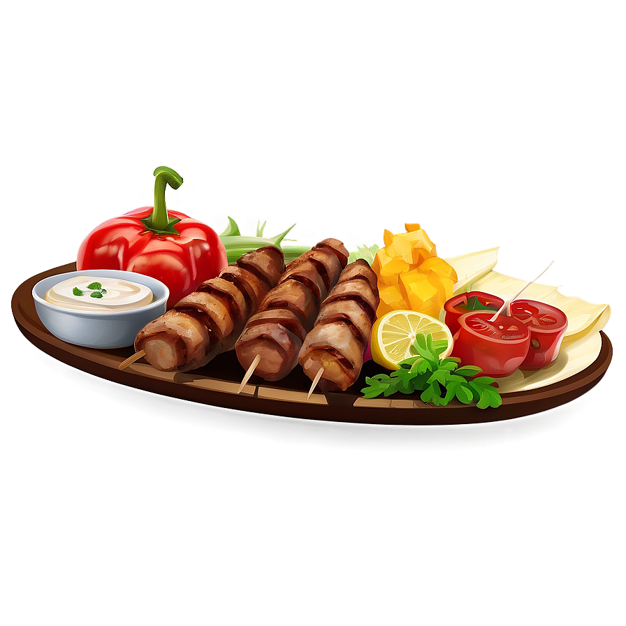 Kebab Plate Png 76 PNG Image