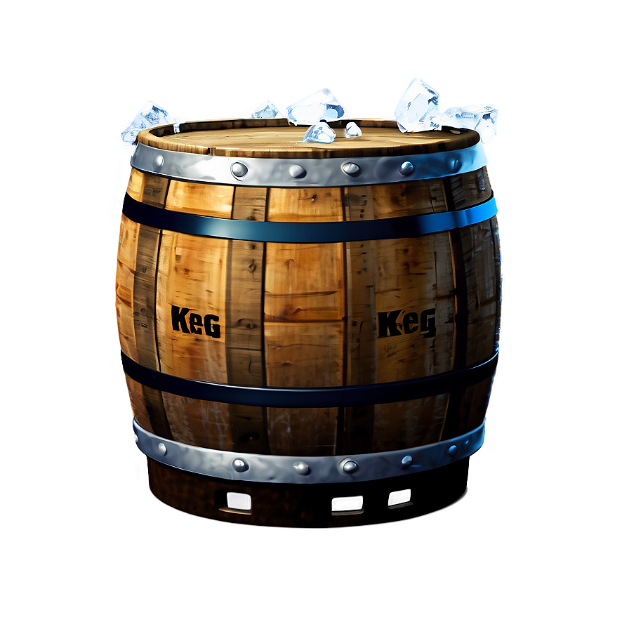 Keg On Ice Png Gex66 PNG Image