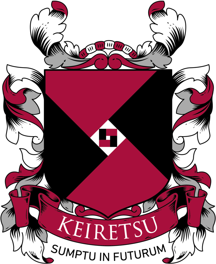 Keiretsu Heraldic Crest PNG Image