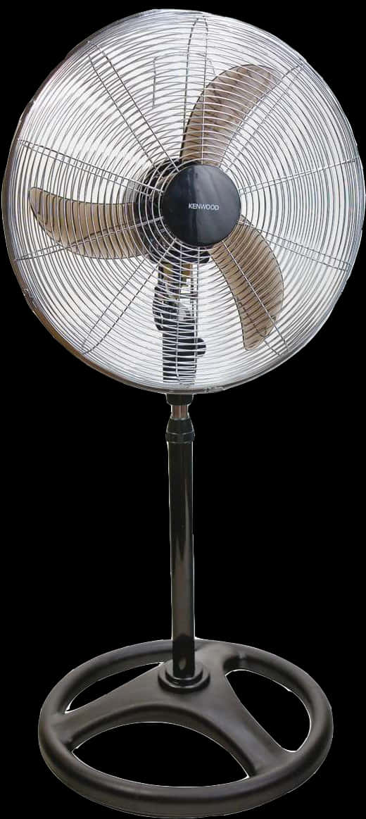 Kenwood Standing Fan Black PNG Image