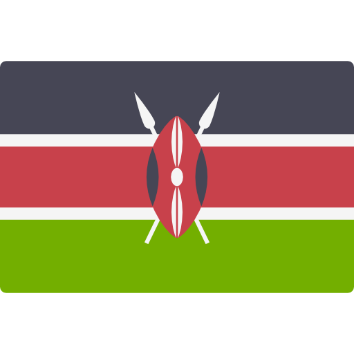 Kenyan Flag Graphic PNG Image