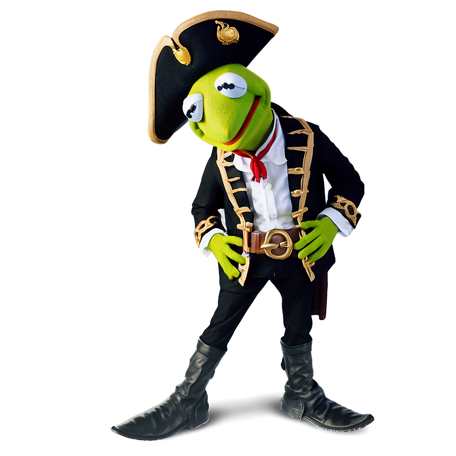 Kermit As A Pirate Png 86 PNG Image