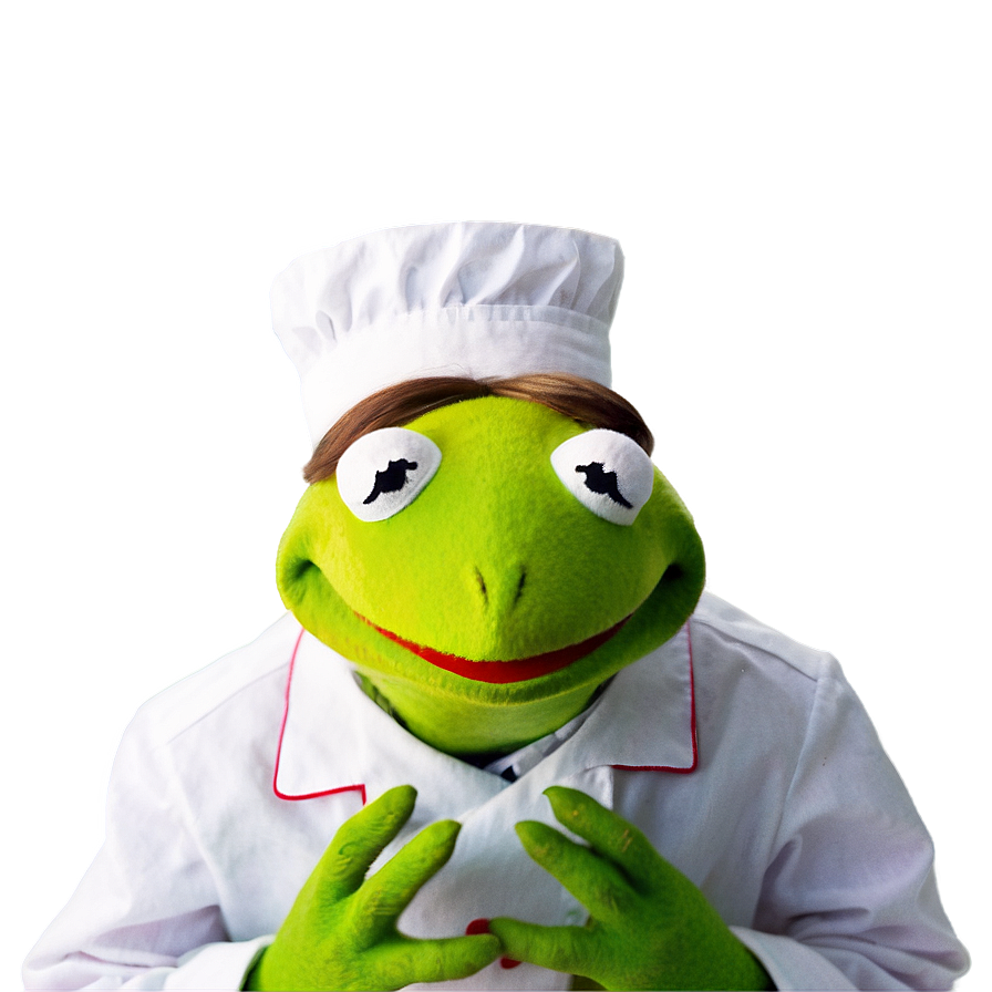 Kermit In Chef Hat Png Agk PNG Image