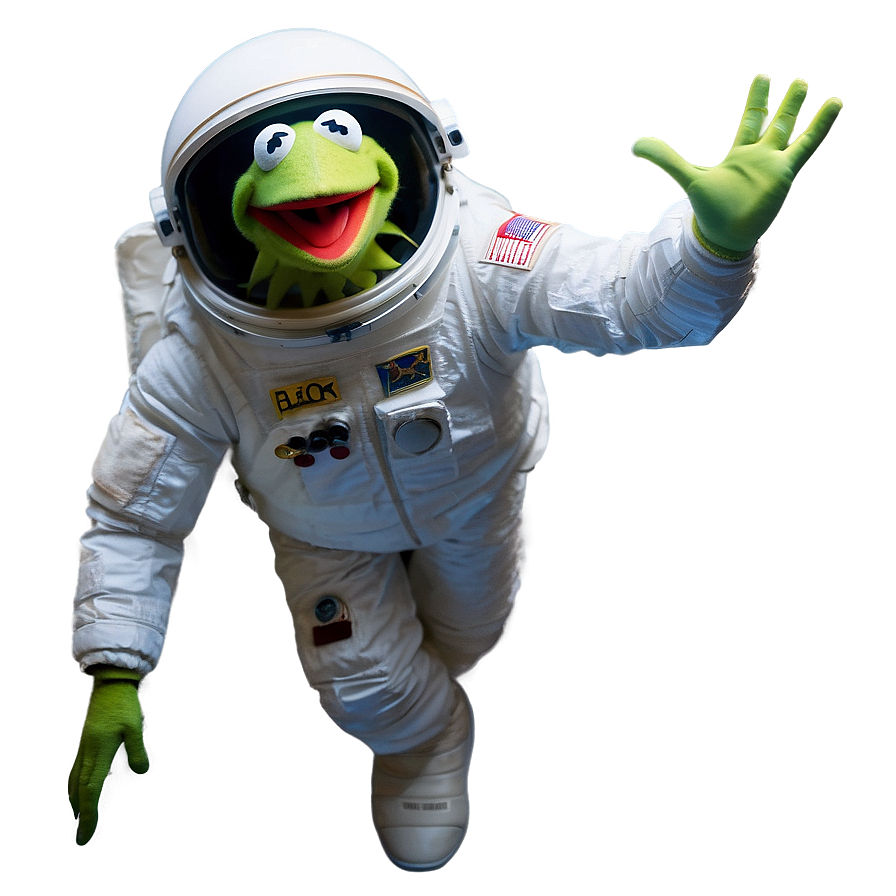 Kermit In Space Png Wqe70 PNG Image