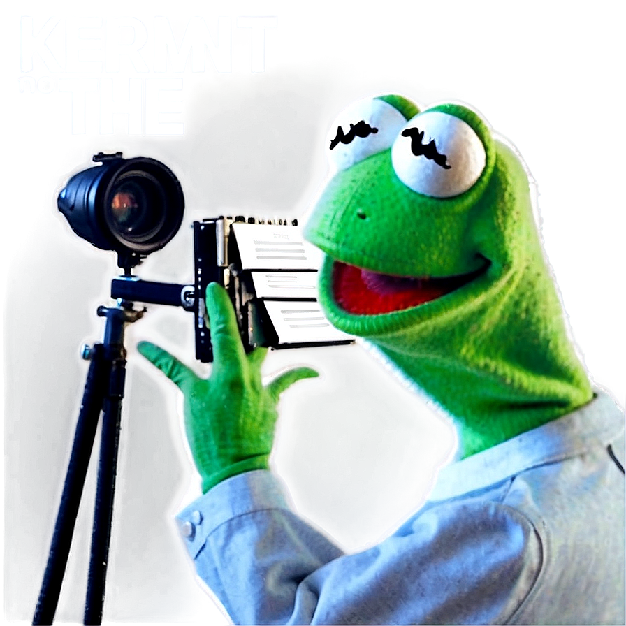 Kermit The Director Png Jbe62 PNG Image