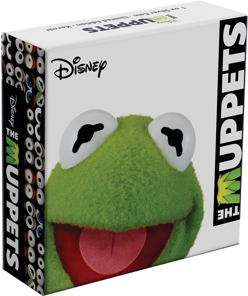 Kermit The Muppets Disney Box PNG Image