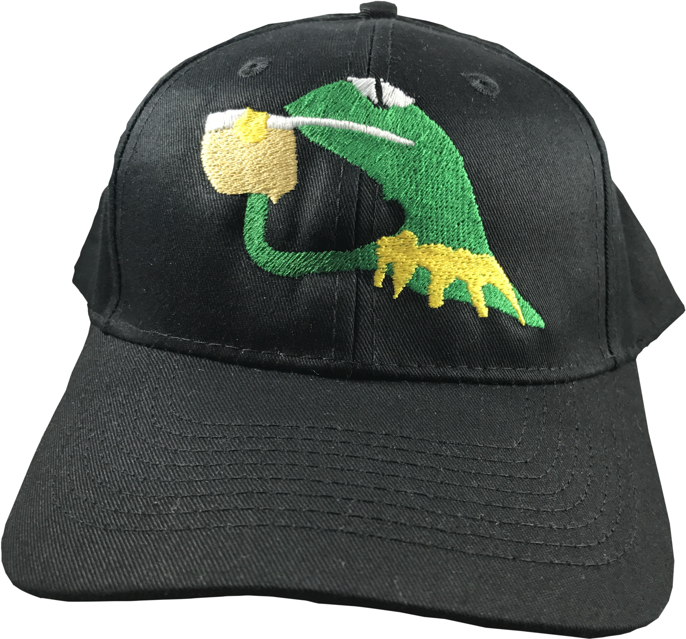 Kermit Themed Baseball Cap PNG Image