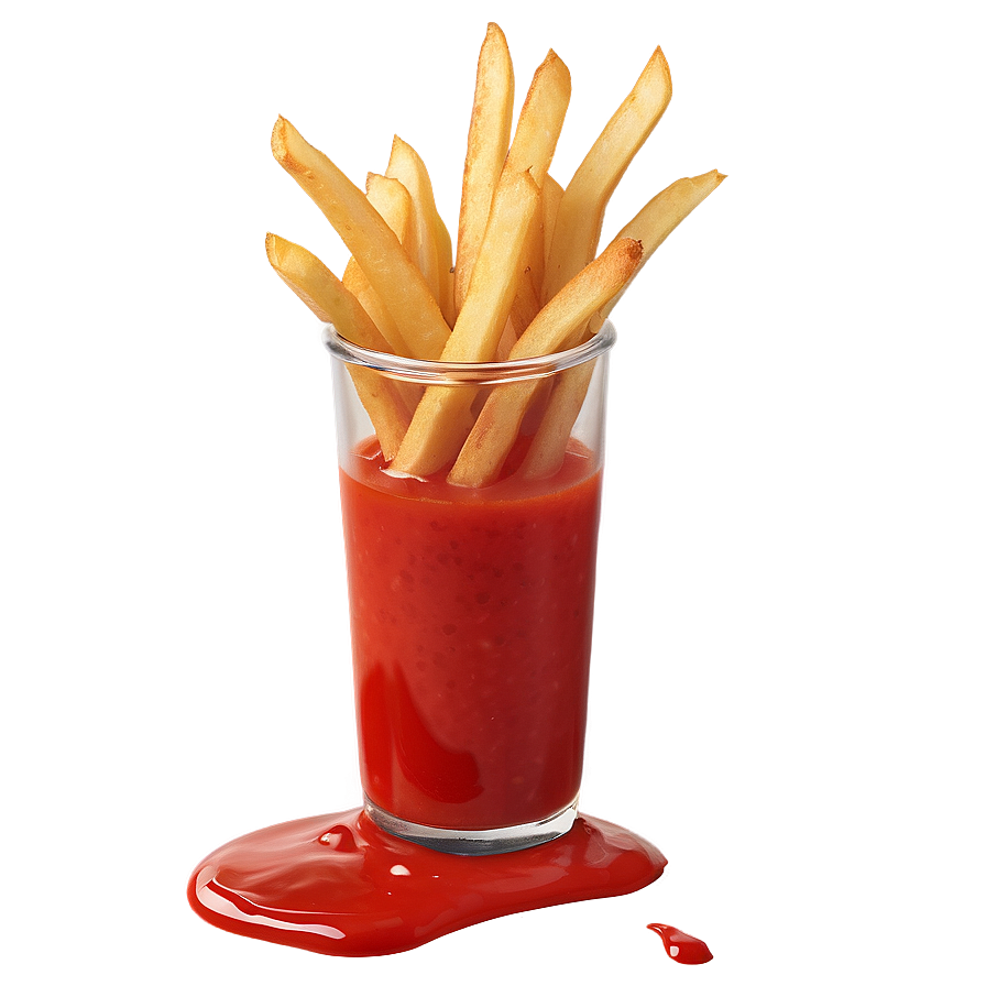 Ketchup And Fries Png Bju12 PNG Image