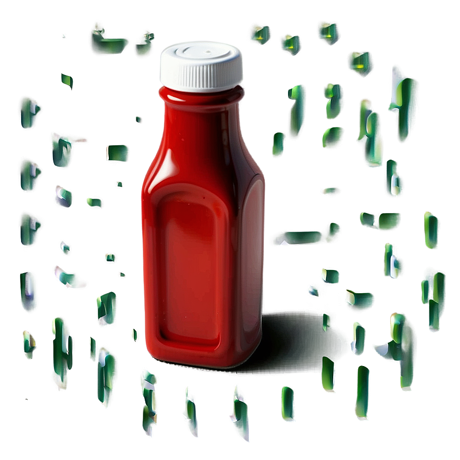 Ketchup Bottle Doodle Png Jtv55 PNG Image