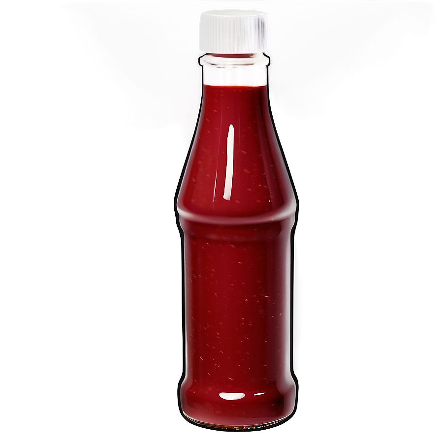 Ketchup Bottle Drawing Png 06122024 PNG Image