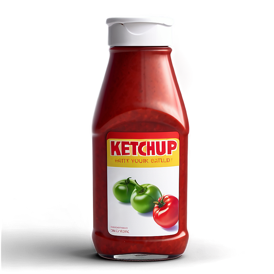 Ketchup Bottle Mockup Png Iyp PNG Image