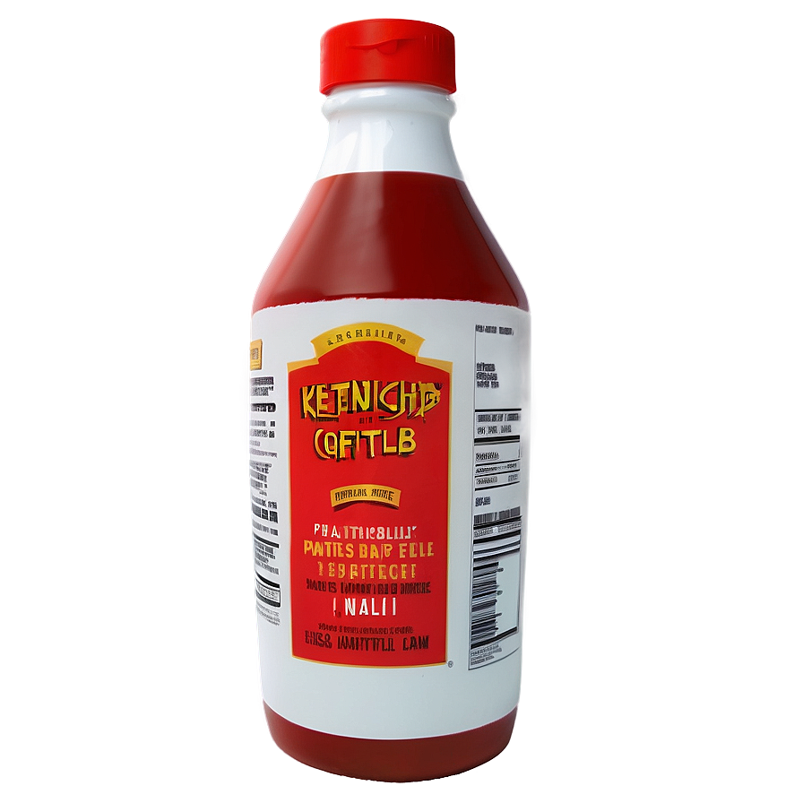 Ketchup Bottle Png Dhi PNG Image