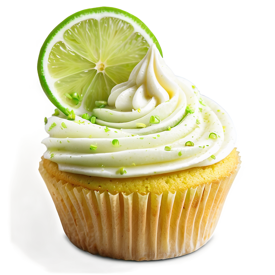 Key Lime Cupcakes Png Bnu27 PNG Image