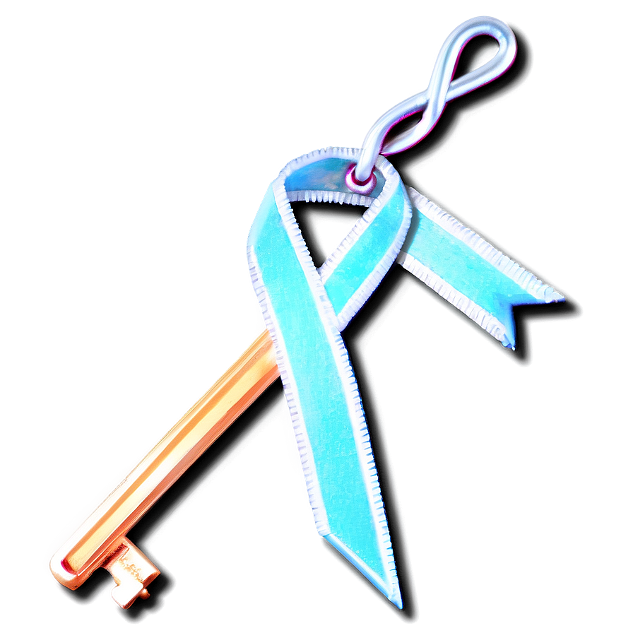 Key With Ribbon Png Gax7 PNG Image