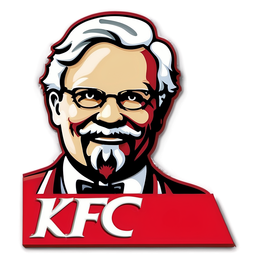 Kfc Logo With Glitter Png Iys53 PNG Image