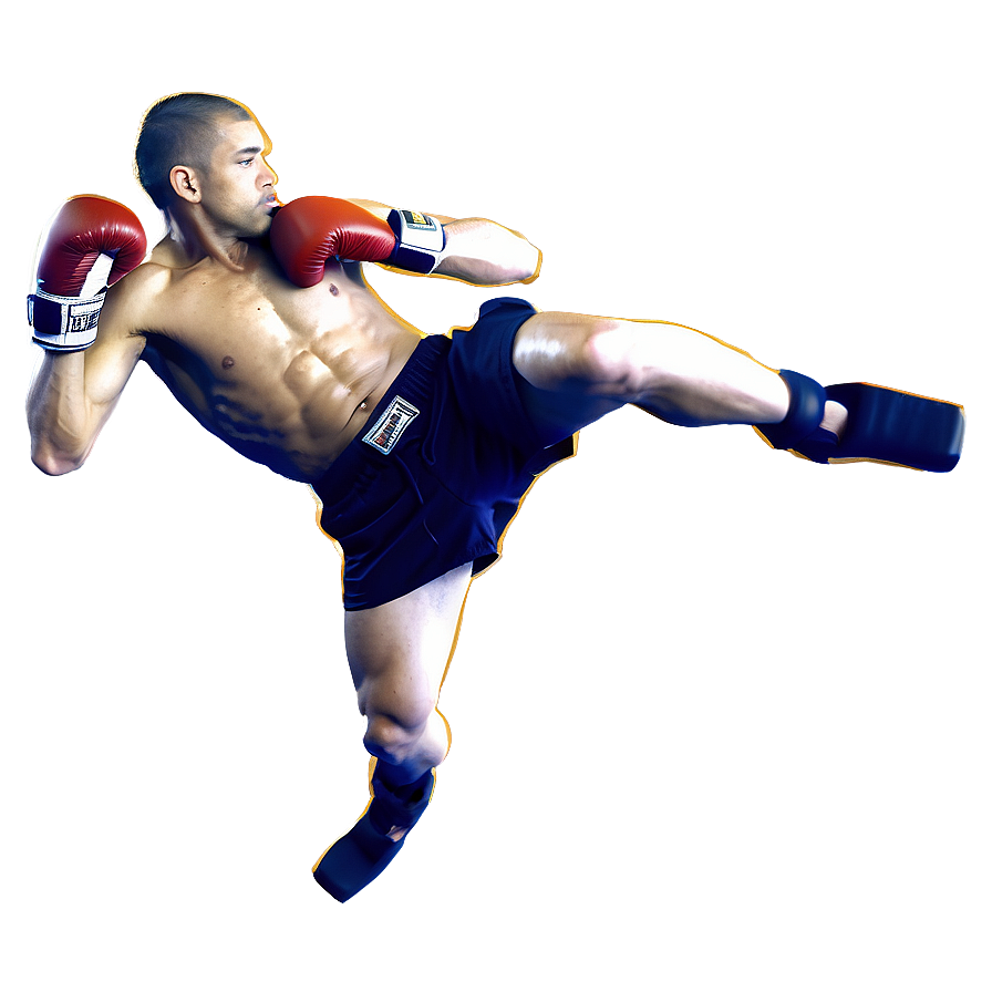 Kickboxing Action Png 06252024 PNG Image