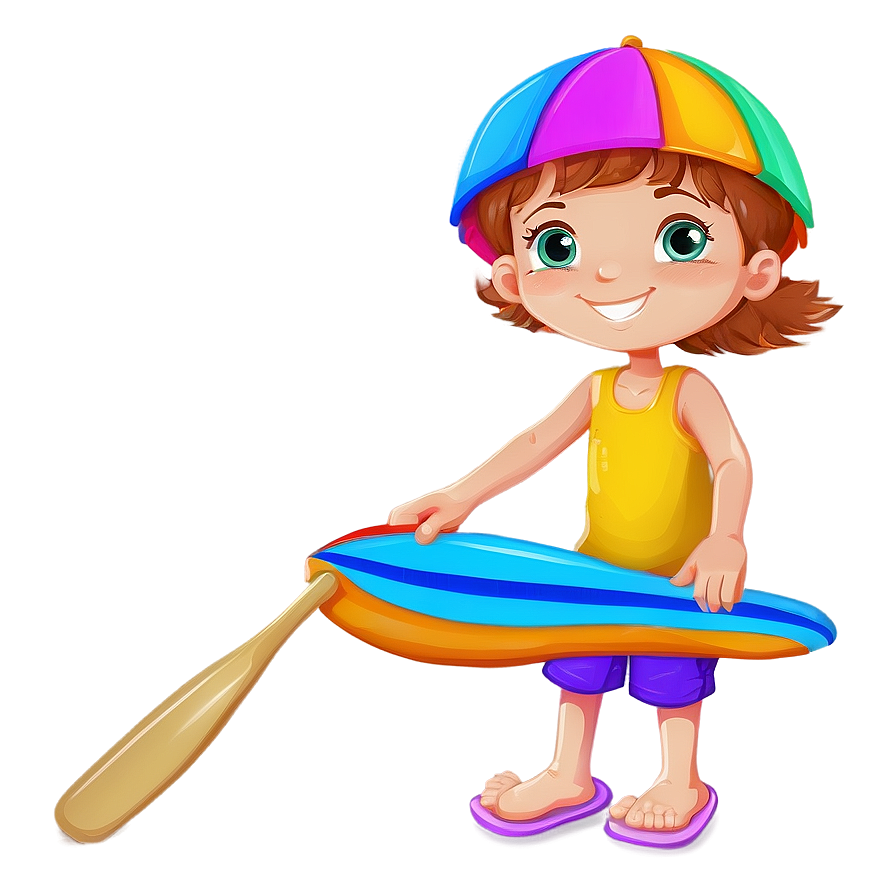 Kid At The Beach Png Vxl PNG Image