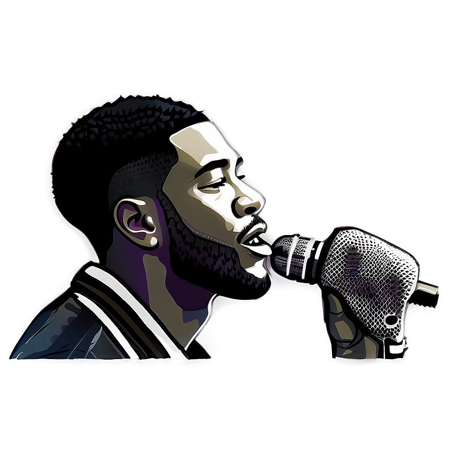 Kid Cudi Illustration Png 33 PNG Image