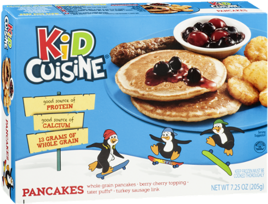 Kid Cuisine Pancake Meal Box PNG Image