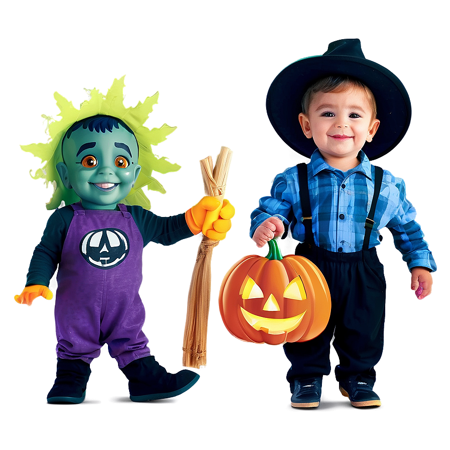 Kid-friendly Halloween Decor Png Eeg PNG Image