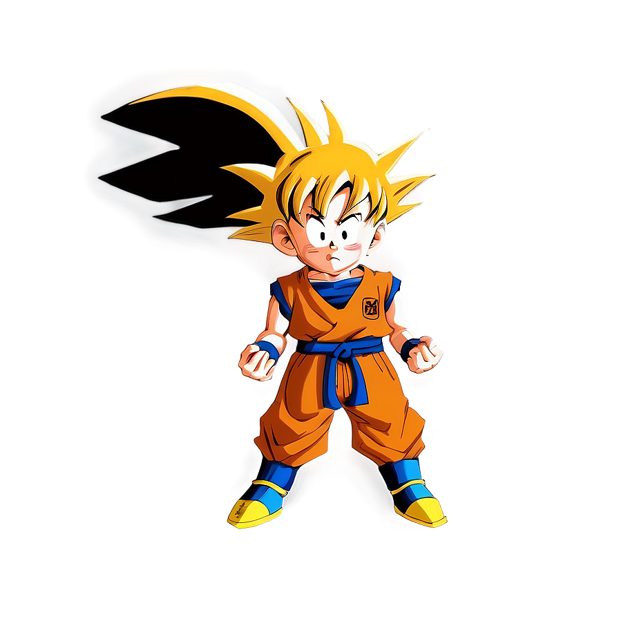 Kid Goku B PNG Image