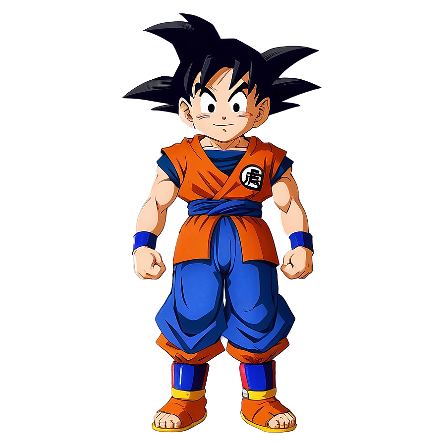 Kid Goku Character Png 06112024 PNG Image