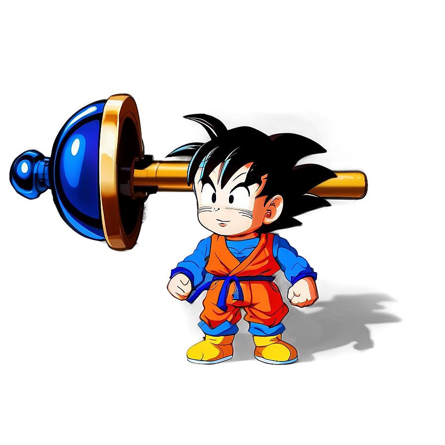 Kid Goku's Early Quests Png Qtu PNG Image