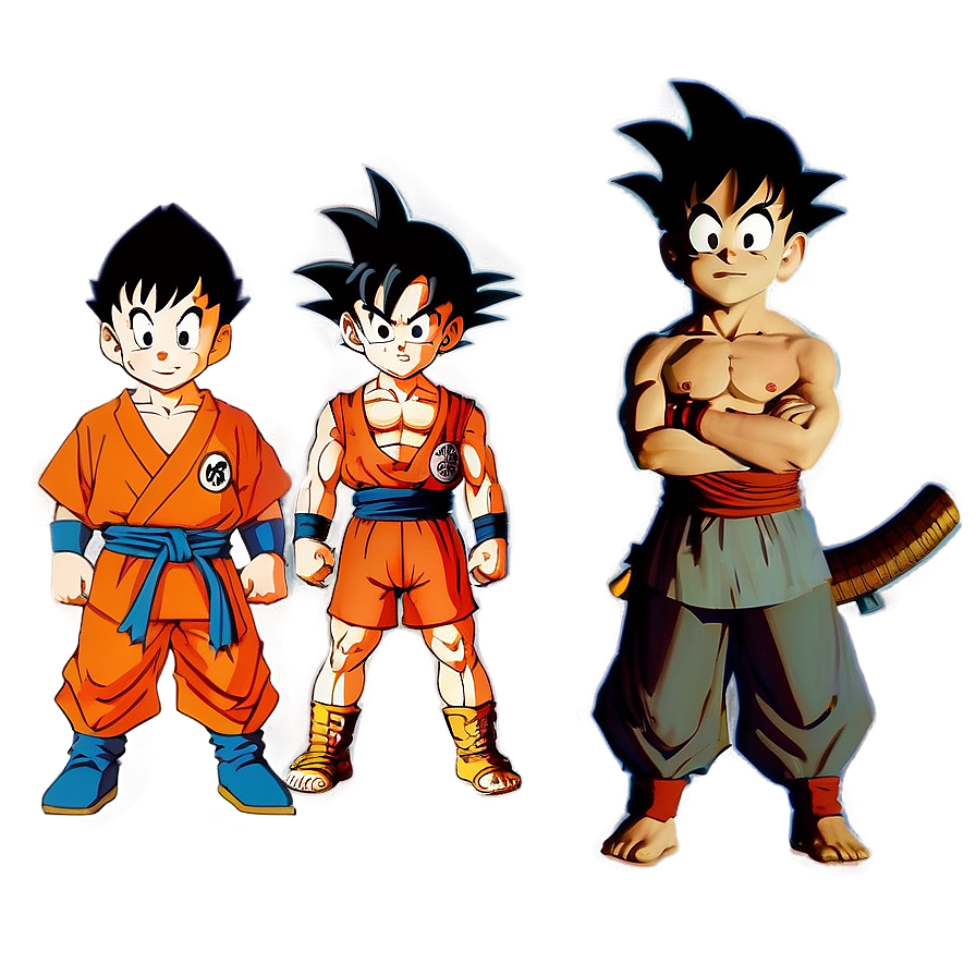 Kid Goku's Early Quests Png Xhg31 PNG Image