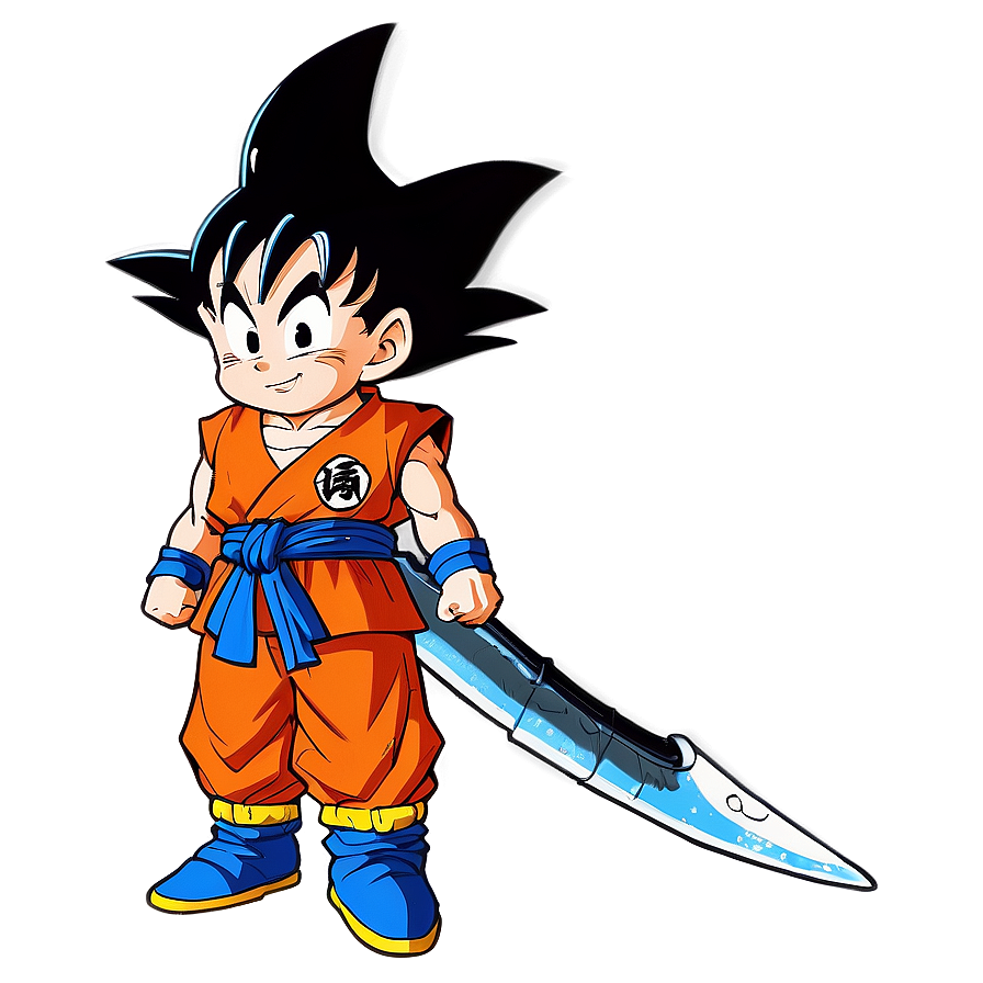 Kid Goku Tail Feature Png 53 PNG Image