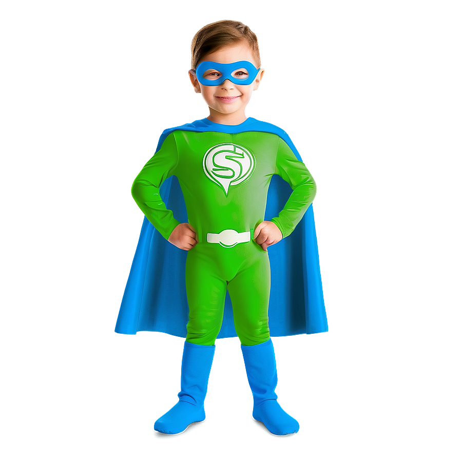 Kid In Superhero Costume Png 64 PNG Image