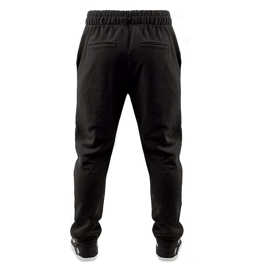 Kids Black Sweatpants Png 06132024 PNG Image