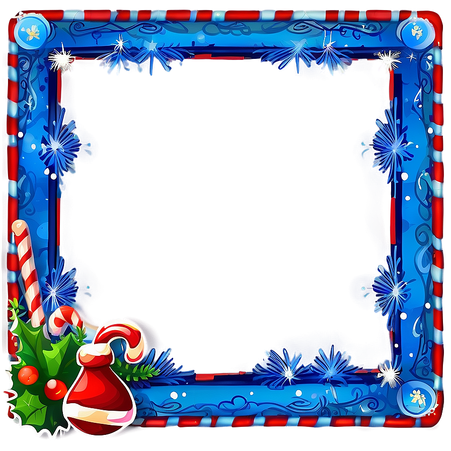 Kids Christmas Frame Png Jxm PNG Image