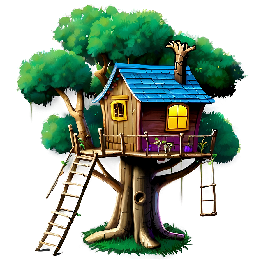 Kids Fantasy Treehouse Png 64 PNG Image