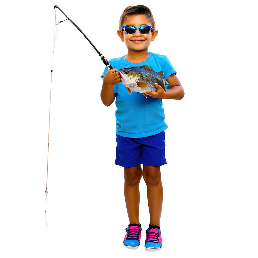 Kids Fishing Guide Png Xcm20 PNG Image