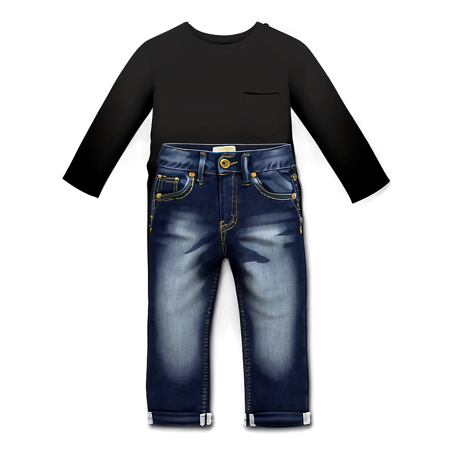 Kids Jeans Png Xad54 PNG Image