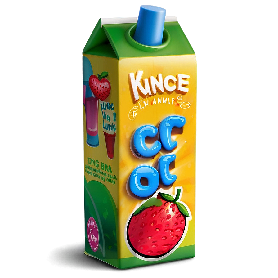 Kids Juice Box Design Png 99 PNG Image